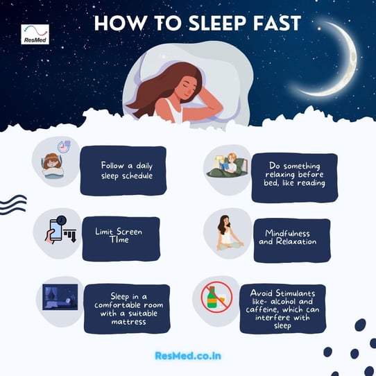 How to Sleep Fast in 10, 40-60 Seconds at Night